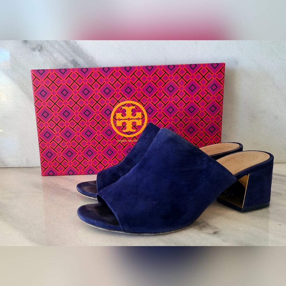 Tory Burch Salinas Slide Block Heel Sandals